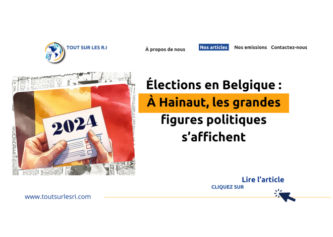 Élections en Belgique : À Hainaut, les grandes figures politiques s’affichent